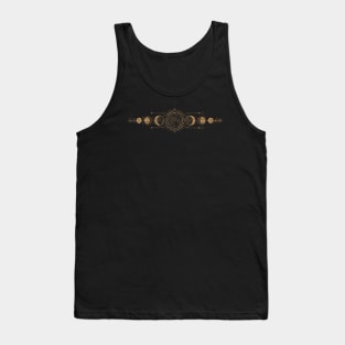 Glitter Moon phases Tank Top